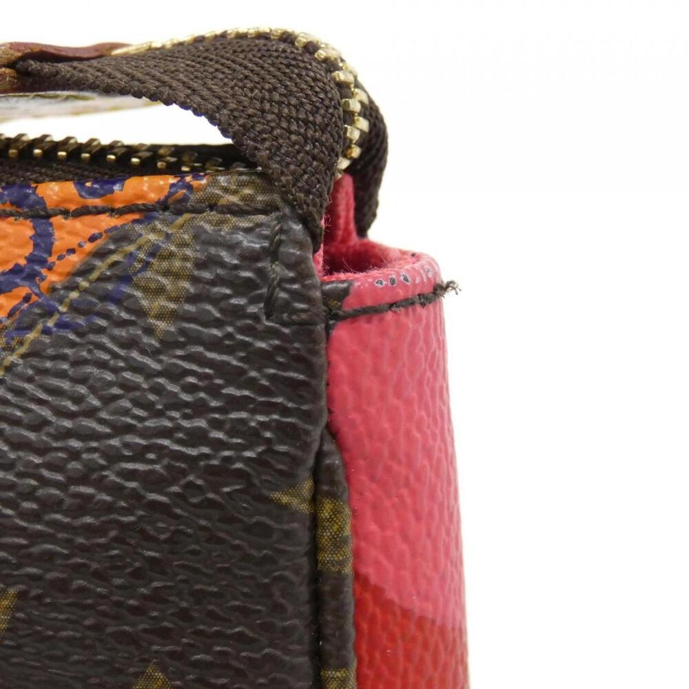 LOUIS VUITTON Brown Monogram Pochette Mini Bag - Picture 4 of 6